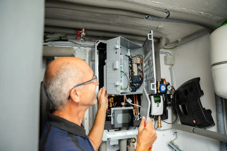 MEMBRO-Techniker prüft Steuerung